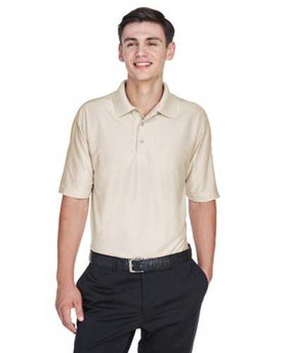 Ultraclub 8415 Men's Cool & Dry Elite Performance Polo - Stone - HIT a Double