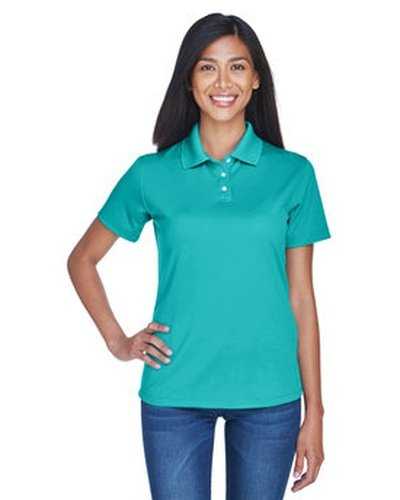Ultraclub 8445L Ladies&#39; Cool &amp; Dry Stain-Release Performance Polo - Jade - HIT a Double