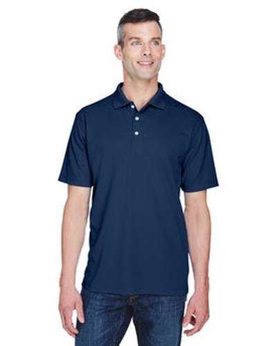 Ultraclub 8445 Men&#39;s Cool &amp; Dry Stain-Release Performance Polo - Navy - HIT a Double