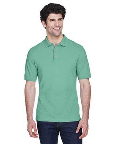 Ultraclub 8535 Men&#39;s Pique Polo - Leaf - HIT a Double
