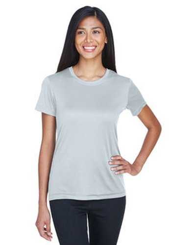Ultraclub 8620L Ladies&#39; Cool &amp; Dry Basic Performance T-Shirt - Gray - HIT a Double