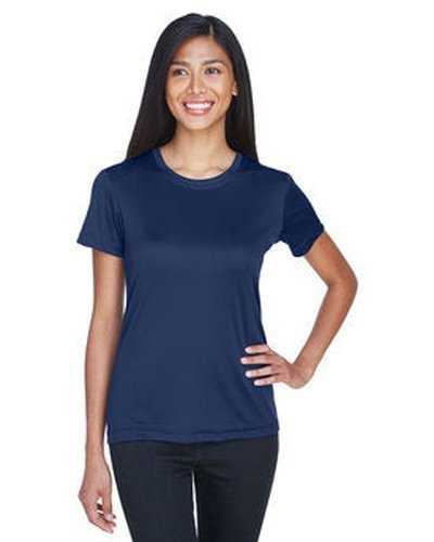Ultraclub 8620L Ladies&#39; Cool &amp; Dry Basic Performance T-Shirt - Navy - HIT a Double