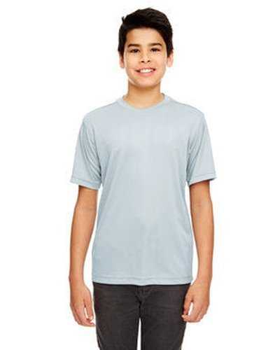 Ultraclub 8620Y Youth Cool &amp; Dry Basic Performance T-Shirt - Gray - HIT a Double