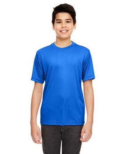 Ultraclub 8620Y Youth Cool & Dry Basic Performance T-Shirt - Royal - HIT a Double
