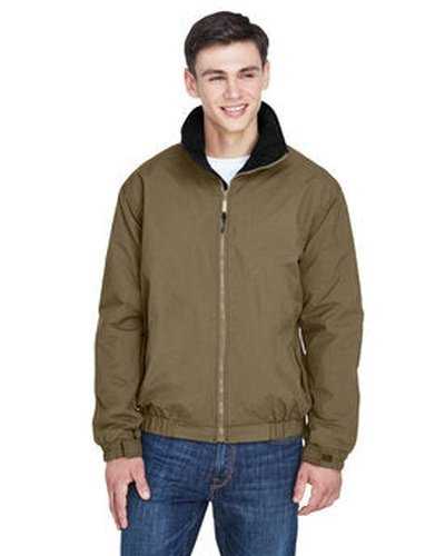 Ultraclub 8921 Adult Adventure All-Weather Jacket - Khaki Brown Black - HIT a Double