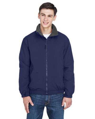 Ultraclub 8921 Adult Adventure All-Weather Jacket - Navy Charcoal - HIT a Double
