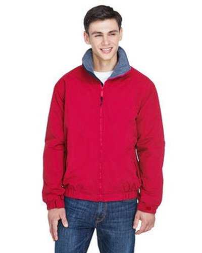 Ultraclub 8921 Adult Adventure All-Weather Jacket - Red Charcoal - HIT a Double