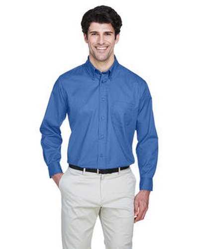 Ultraclub 8975 Men&#39;s Whisper Twill - French Blue - HIT a Double