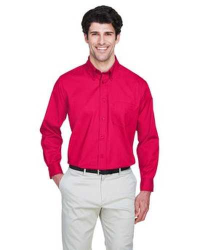 Ultraclub 8975 Men&#39;s Whisper Twill - Red - HIT a Double