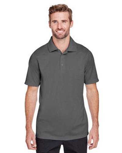 Ultraclub UC102 Men&#39;s Cavalry Twill Performance Polo - Charcoal Black - HIT a Double