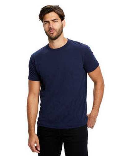 US Blanks US2000R Men's Short-Sleeve Recycled Crew Neck T-Shirt - Indigo - HIT a Double