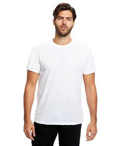 US Blanks US2000R Men's Short-Sleeve Recycled Crew Neck T-Shirt - White - HIT a Double