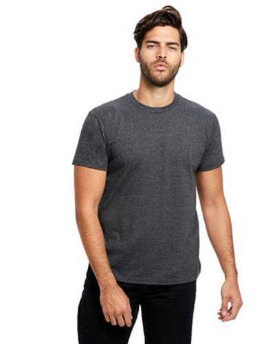US Blanks US2000 Men's Made In USA Short Sleeve Crew T-Shirt - Heather Charcoal - HIT a Double