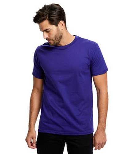 US Blanks US2000 Men's Made In USA Short Sleeve Crew T-Shirt - Laker Purple - HIT a Double