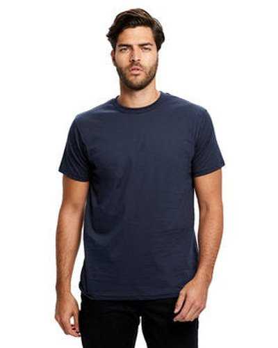 US Blanks US2000 Men's Made In USA Short Sleeve Crew T-Shirt - Navy Blue - HIT a Double