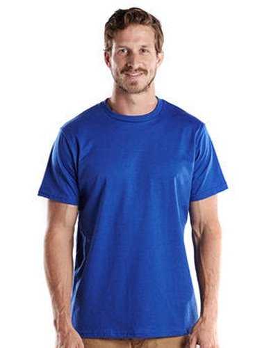 US Blanks US2000 Men's Made In USA Short Sleeve Crew T-Shirt - Royal Blue - HIT a Double