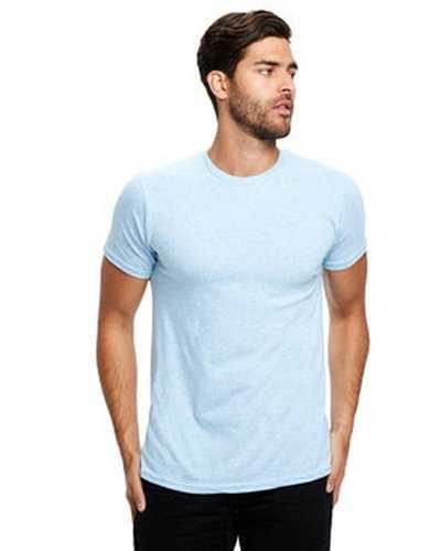 US Blanks US2229 Men's Short-Sleeve Made In USA Triblend T-Shirt - Tri Light Blue - HIT a Double