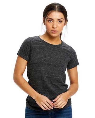 US Blanks US222 Ladies' Short-Sleeve Triblend Crew - Tri Charcoal - HIT a Double