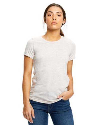 US Blanks US222 Ladies' Short-Sleeve Triblend Crew - Tri Oatmeal - HIT a Double
