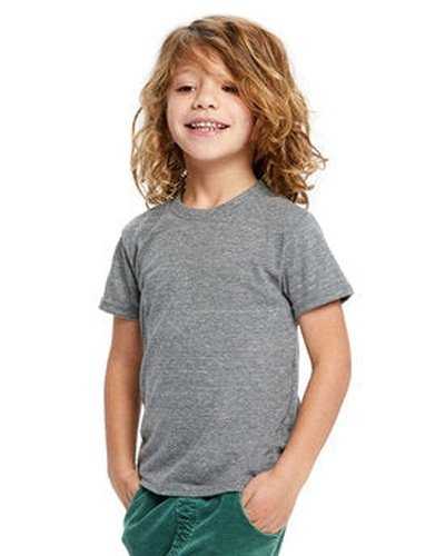 US Blanks US2500K Toddler Tri-Blend Crewneck T-Shirt - Tri Gray - HIT a Double