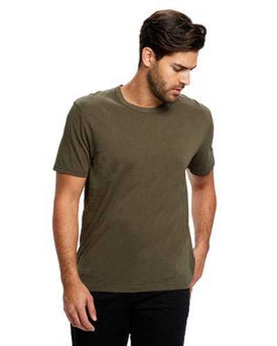 US Blanks US4000G Men&#39;s Supima Garment-Dyed Crewneck T-Shirt - Bark - HIT a Double