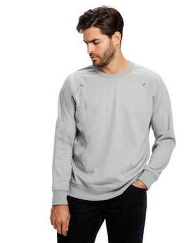 US Blanks US5546 Unisex Flame Resistant Long Sleeve Raglan T-Shirt - Silver - HIT a Double