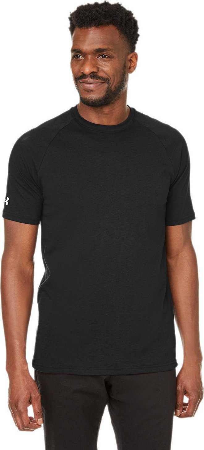 Under Armour 1360695 Unisex Athletics T-Shirt - Black White