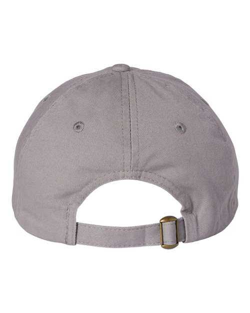 Valucap VC300A Adult Bio-Washed Classic Dads Cap - Grey - HIT a Double