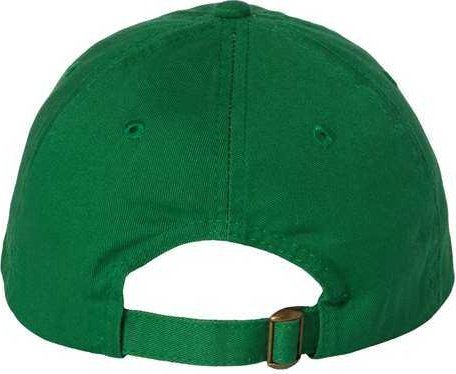 Valucap VC300A Adult Bio-Washed Classic Dads Cap - Kelly - HIT a Double