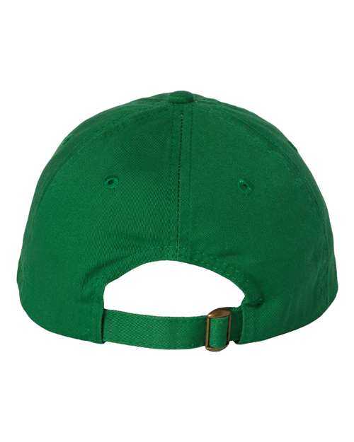 Valucap VC300A Adult Bio-Washed Classic Dads Cap - Kelly - HIT a Double