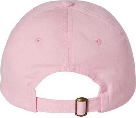 Valucap VC300A Adult Bio-Washed Classic Dads Cap - Light Pink - HIT a Double