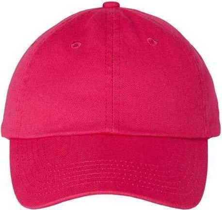 Valucap VC300A Adult Bio-Washed Classic Dads Cap - Neon Pink - HIT a Double