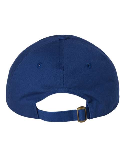 Valucap VC300A Adult Bio-Washed Classic Dads Cap - Royal - HIT a Double
