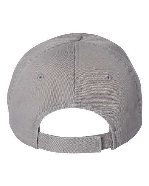 Valucap VC350 Bio-Washed Chino Twill Cap - Grey - HIT a Double