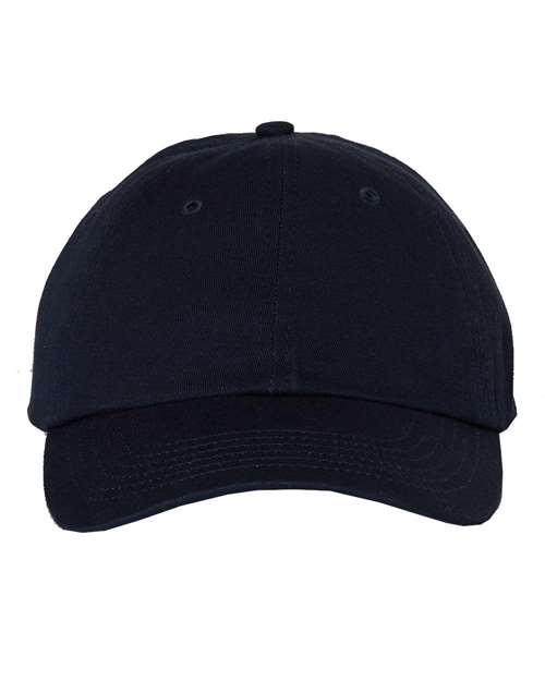Valucap VC350 Bio-Washed Chino Twill Cap - Navy - HIT a Double