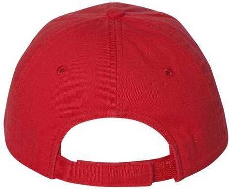 Valucap VC350 Bio-Washed Chino Twill Cap - Red - HIT a Double