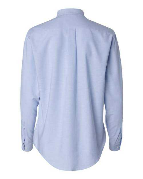 Van Heusen 13V0002 Women&#39;s Oxford Shirt - Light Blue - HIT a Double