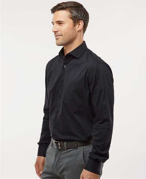 Van Heusen 13V0476 Stainshield Essential Shirt - Black - HIT a Double - 3