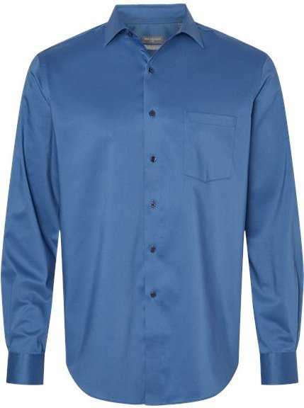 Van Heusen 13V0478 Ultra Wrinkle Free Shirt - Smokey Blue - HIT a Double - 1