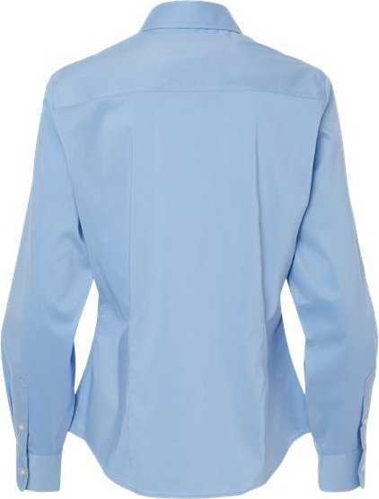Van Heusen 13V0480 Women&#39;s Stainshield Essential Shirt - Bel Air Blue&quot; - &quot;HIT a Double