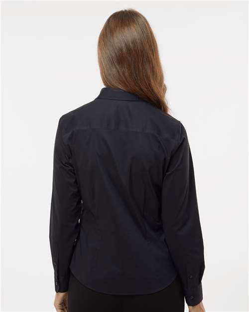 Van Heusen 13V0480 Women&#39;s Stainshield Essential Shirt - Black&quot; - &quot;HIT a Double