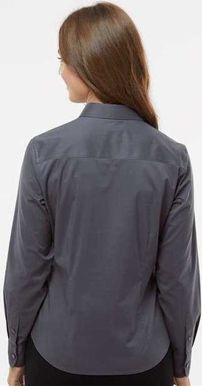 Van Heusen 13V0480 Women&#39;s Stainshield Essential Shirt - Iron Gate&quot; - &quot;HIT a Double