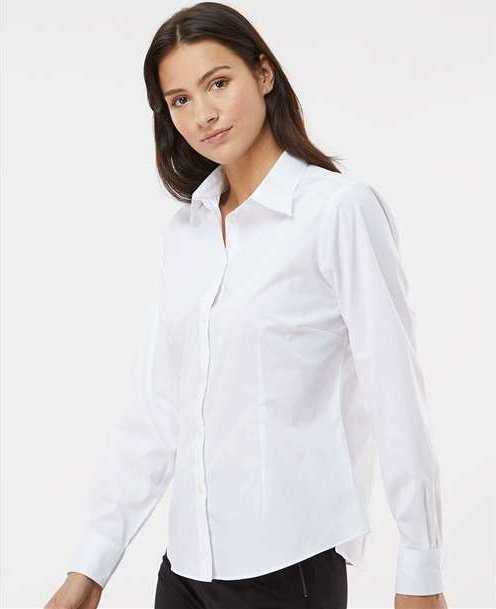 Van Heusen 13V0480 Women&#39;s Stainshield Essential Shirt - White&quot; - &quot;HIT a Double