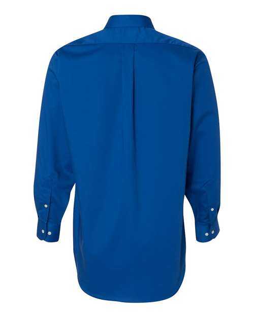 Van Heusen 13V0521 Baby Twill Shirt - Royal Blue - HIT a Double
