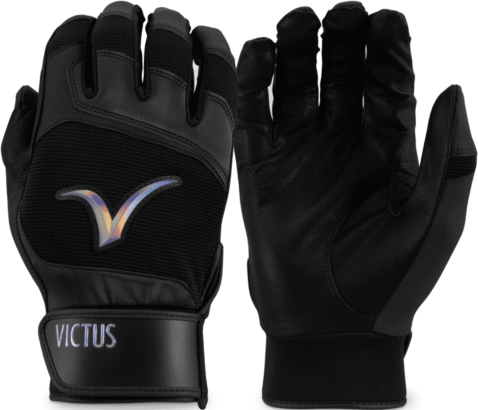 Victus Debut 2.0 Youth Batting Glove - Black - HIT A Double