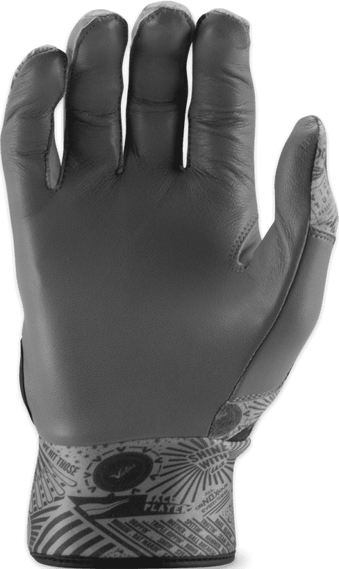 Victus NOX Batting Glove - Gray Black - HIT a Double