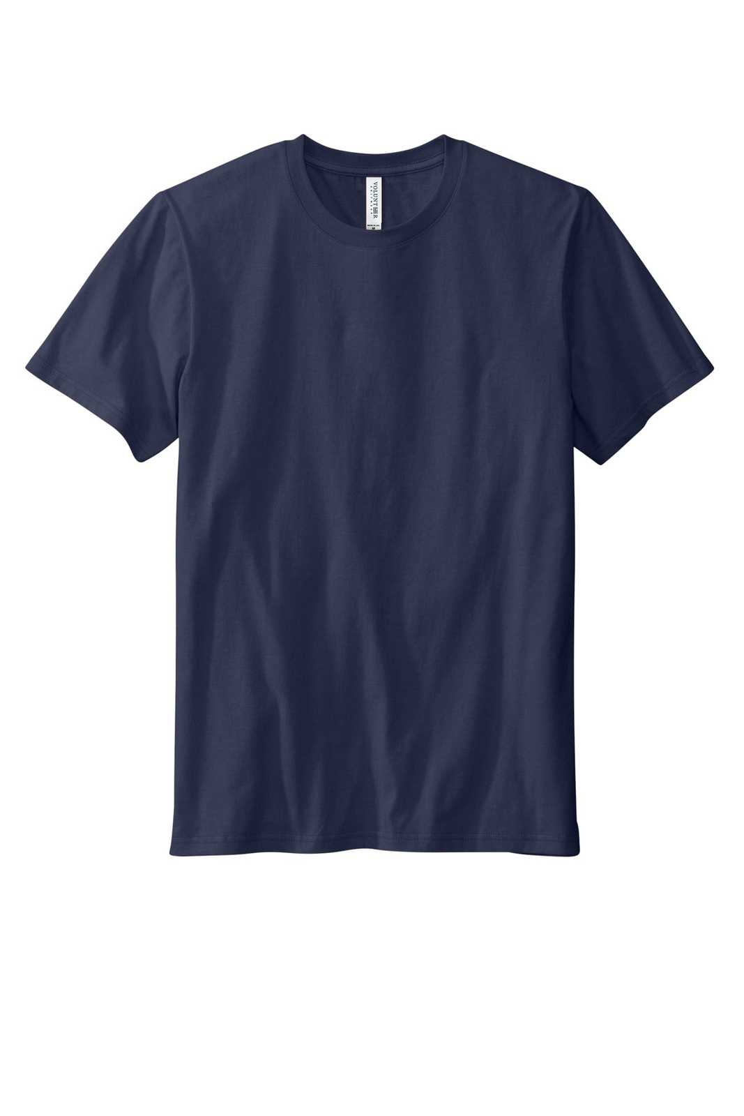 Volunteer Knitwear VL45 Daily Tee - Strong Navy - HIT a Double - 1