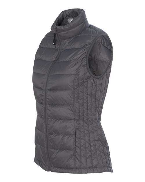Weatherproof 16700W Women's 32 Degrees Packable Down Vest - Dark Pewter - HIT a Double