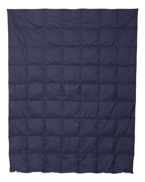 Weatherproof 18500 32 Degrees Packable Down Blanket - Classic Navy - HIT a Double