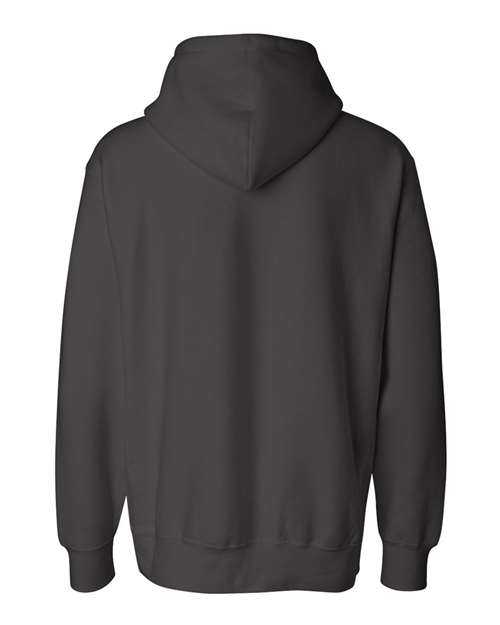 Weatherproof 7700 Cross Weave Hooded Sweatshirt - Graphite - HIT a Double